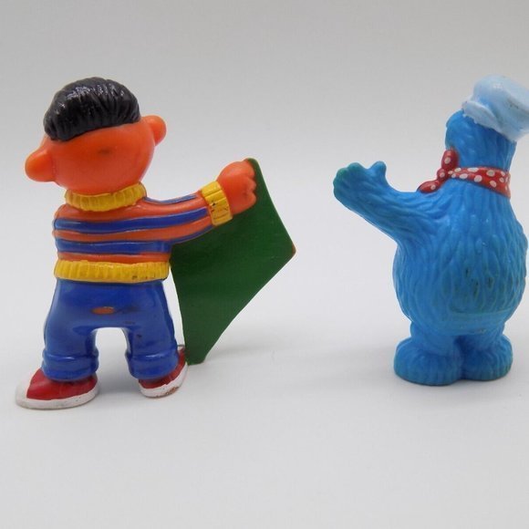 Sesame Street Ernie and Cookie Monster Figures - Picture 3 of 3